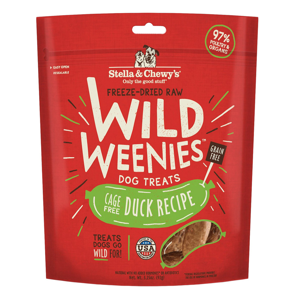 Stella Duck Wild Weenies Dog Treat 3.25o