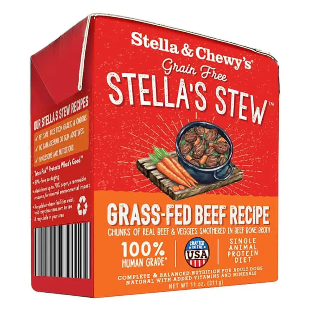 Stella Grass-Fed Beef Stew For Dog 11oz