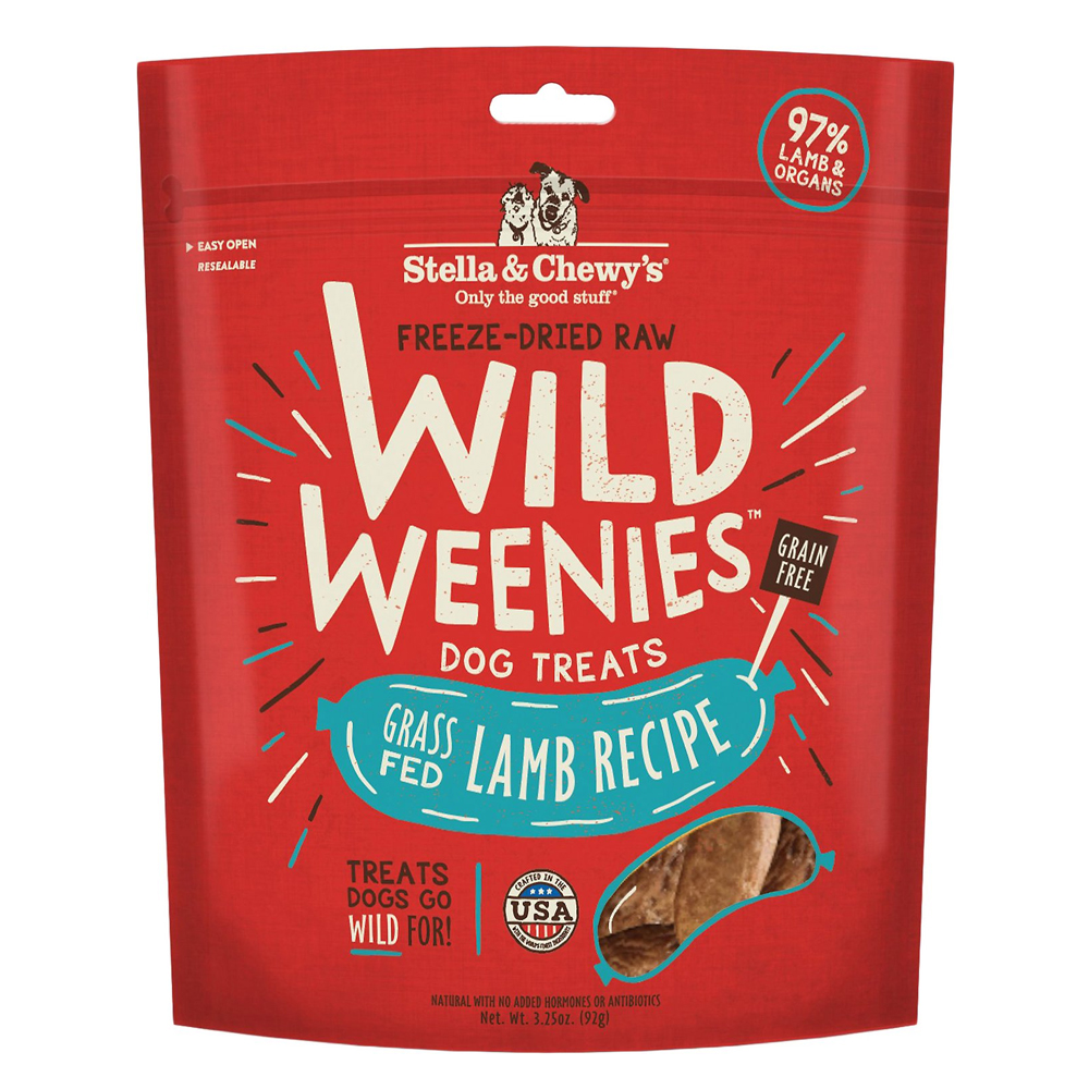 Stella Lamb Wild Weenies Dog Treat 3.25o