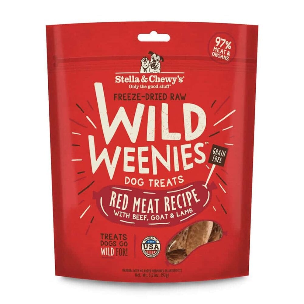 Stella Red Meat Wild Weenies Dog 3.25oz