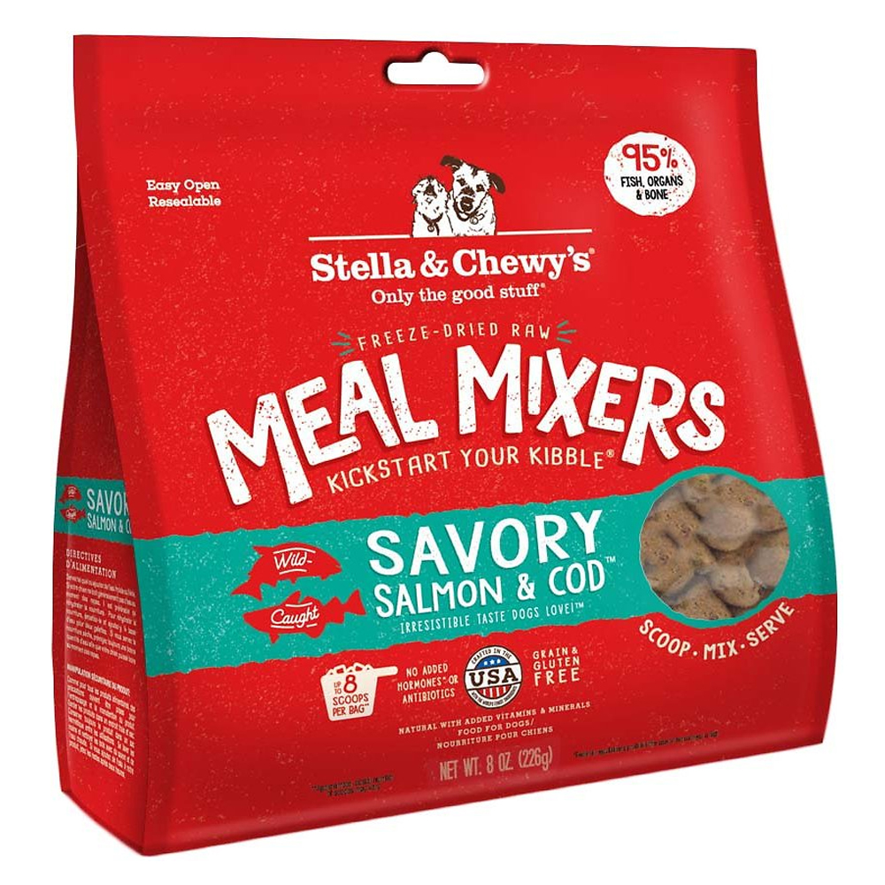 Stella Salmon & Cod Meal Mixer Dog 8oz