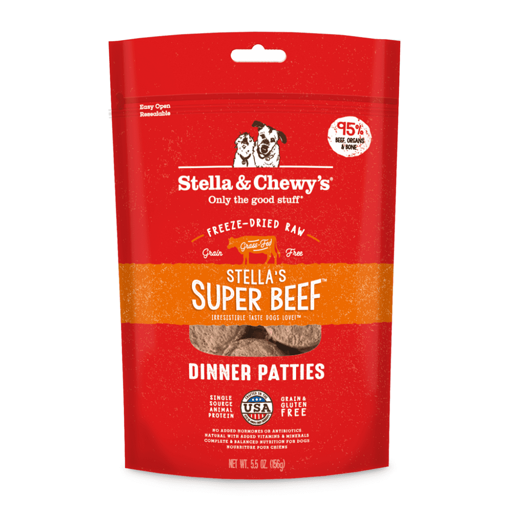 Stella Super Beef Dinner Patties Dog 25o