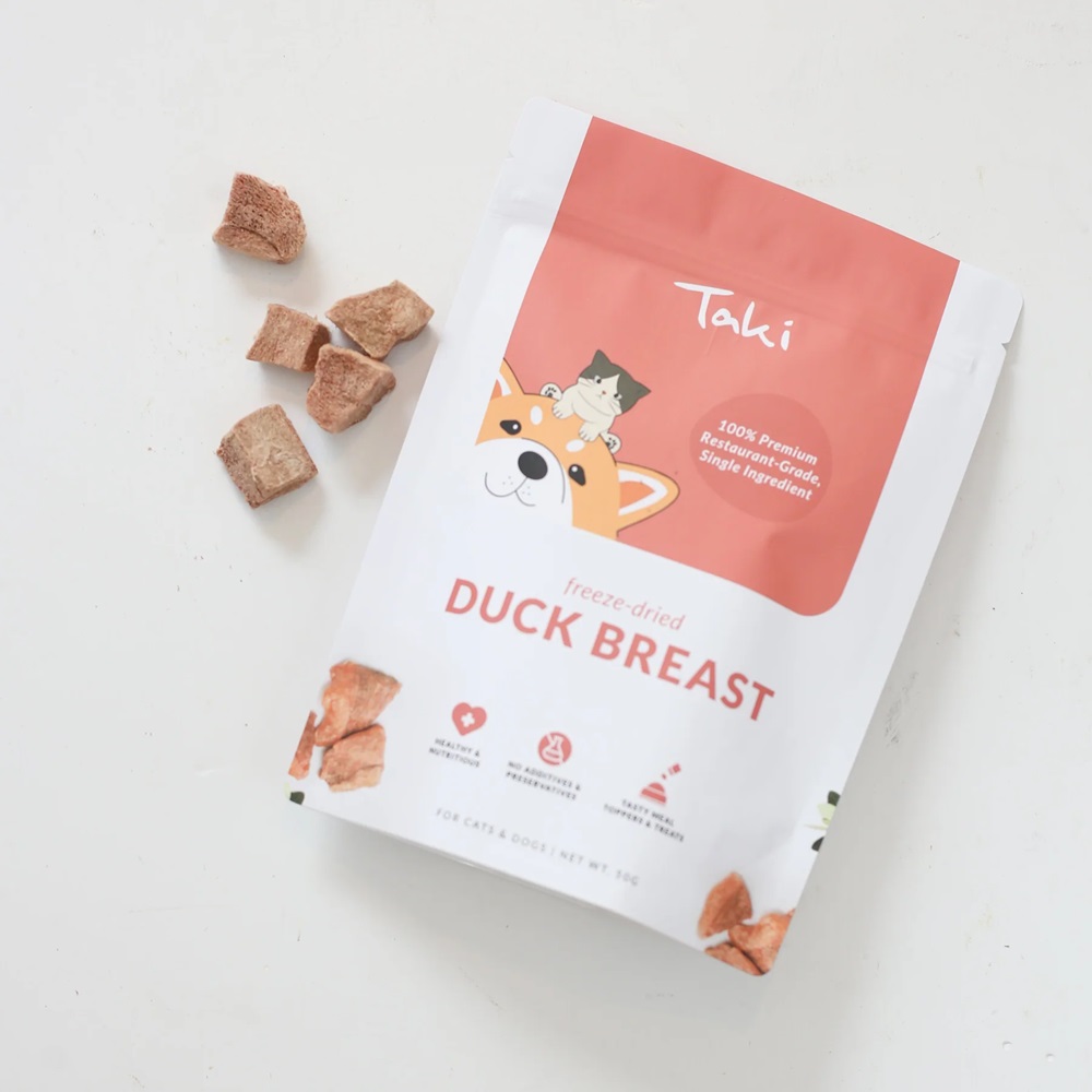 Taki Duck Breast Treats For Pets 50g