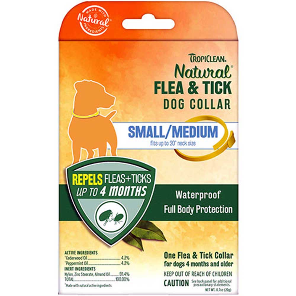 Tropiclean Flea-Tick Dog Collar Sm/Med