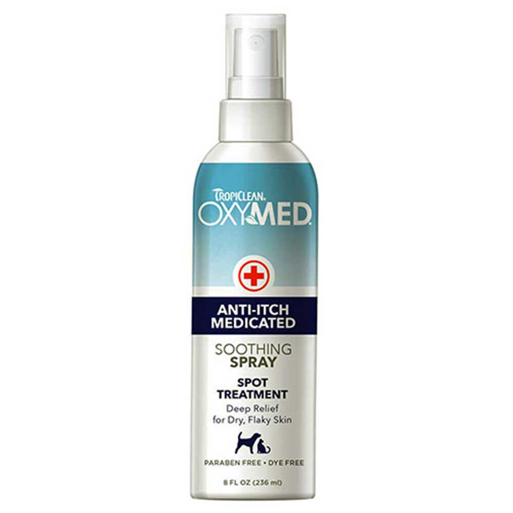 TropiClean OxyMed Anti-Itch Spray 236ml