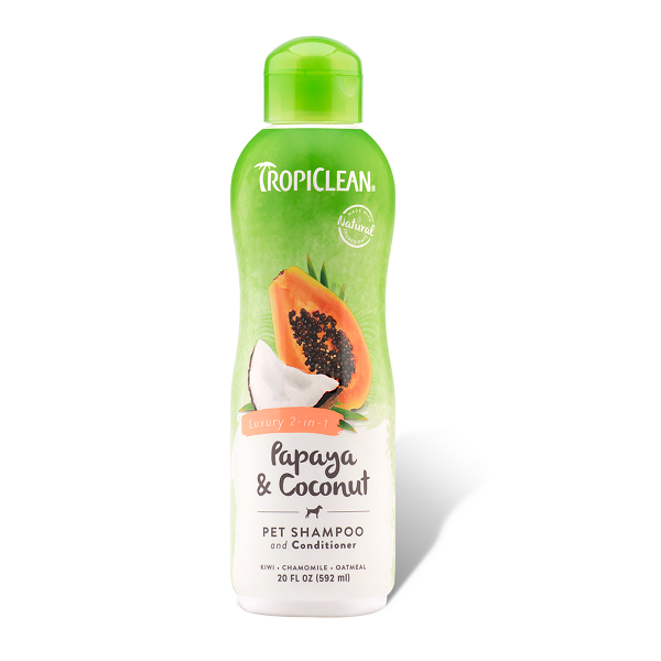 Tropiclean Papaya-Coconut Shampoo 2-in-1