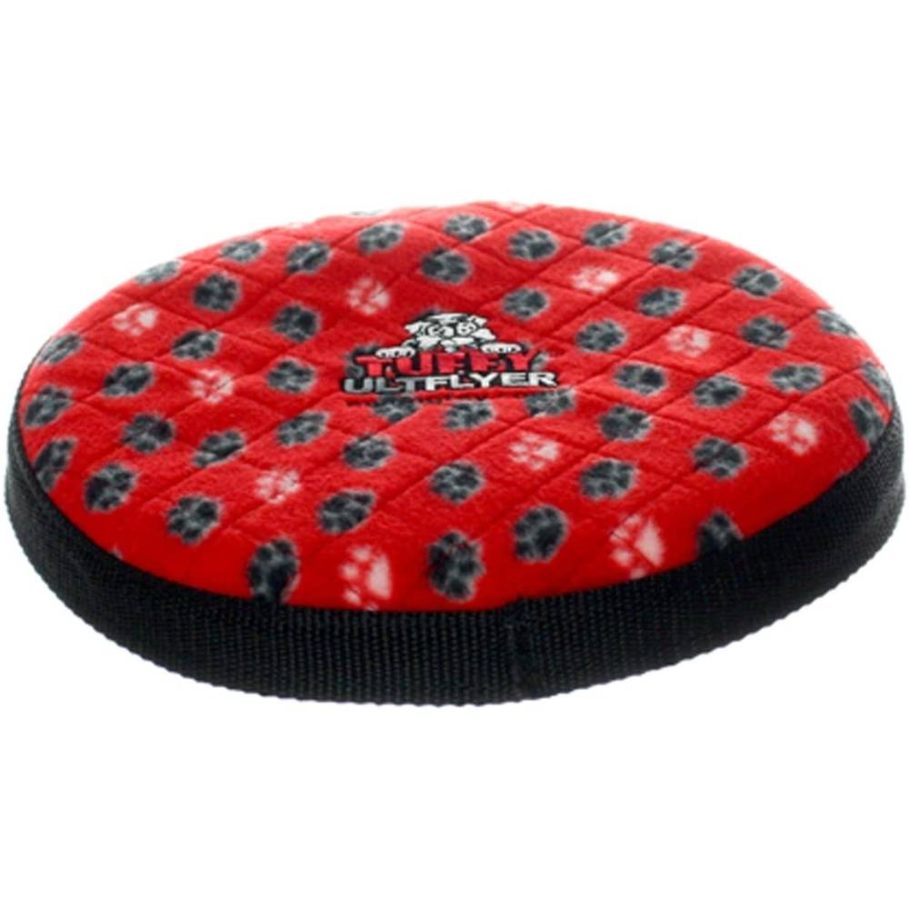 Tuffy Ultimate Flyer Red Paw