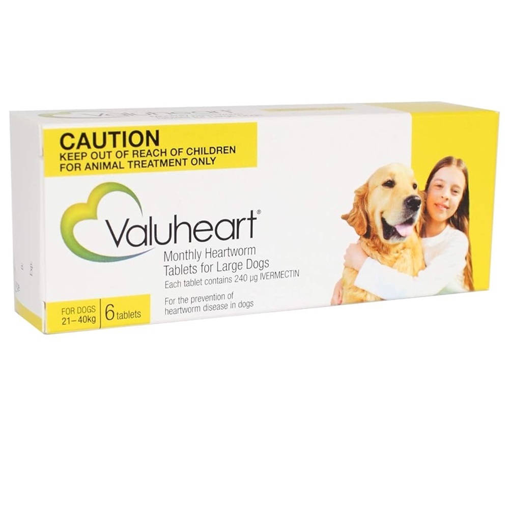 Valuheart Heartworm (Gold) Large Dogs