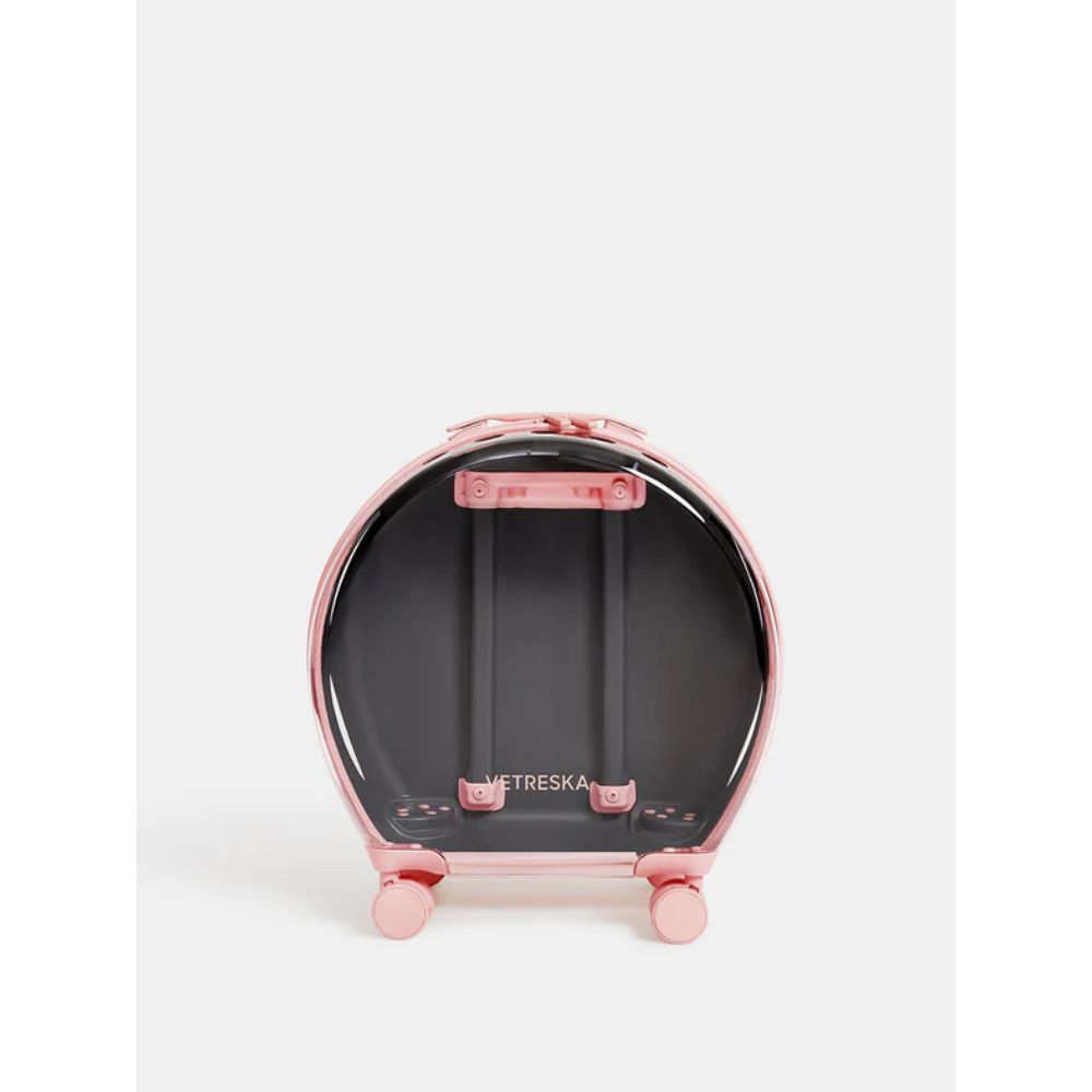 Vetreska Bubble Pet Carrier (Pink Color Block)