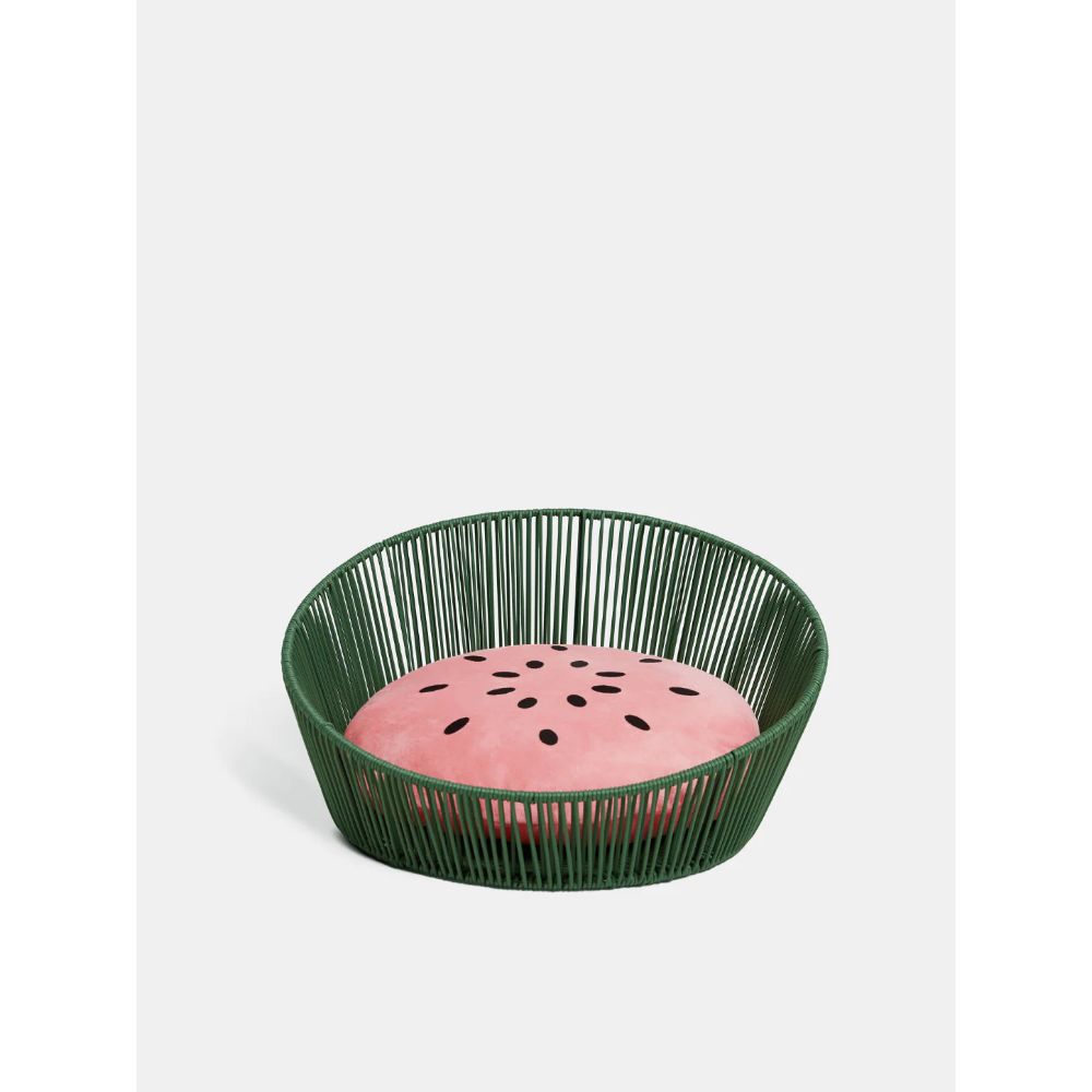 Vetreska Watermelon Rattan Pet Bed
