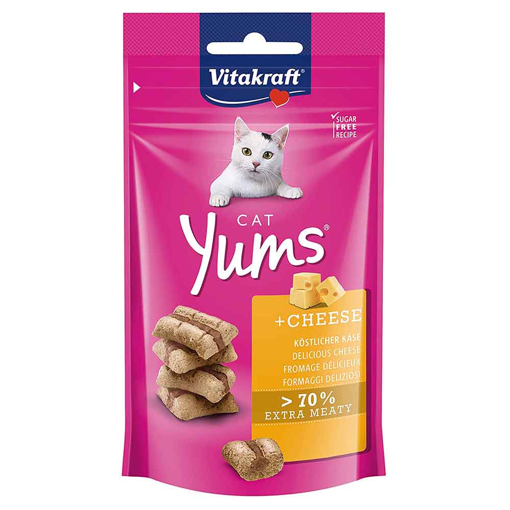 Vitakraft Cat Yums Cheese 40g + 20%