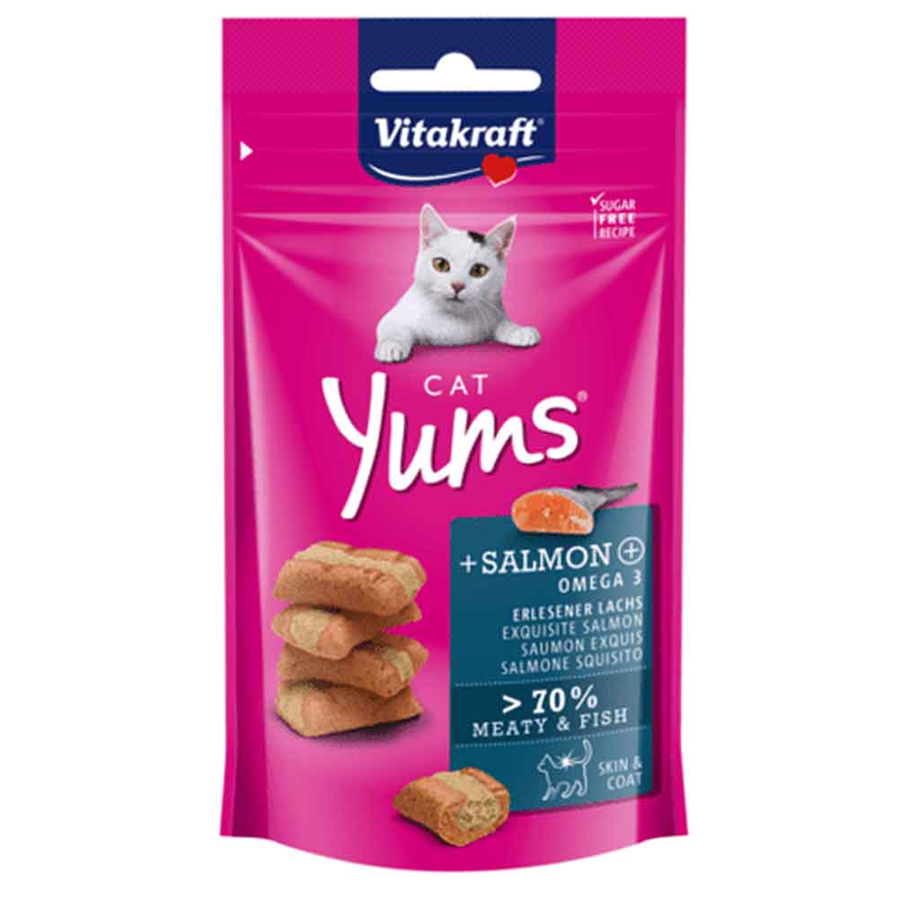 Vitakraft Cat Yums Salmon 40g + 20%