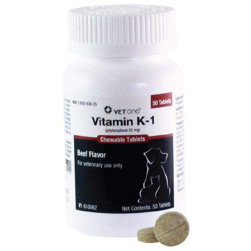 Vitamin K 25mg 50 tablets