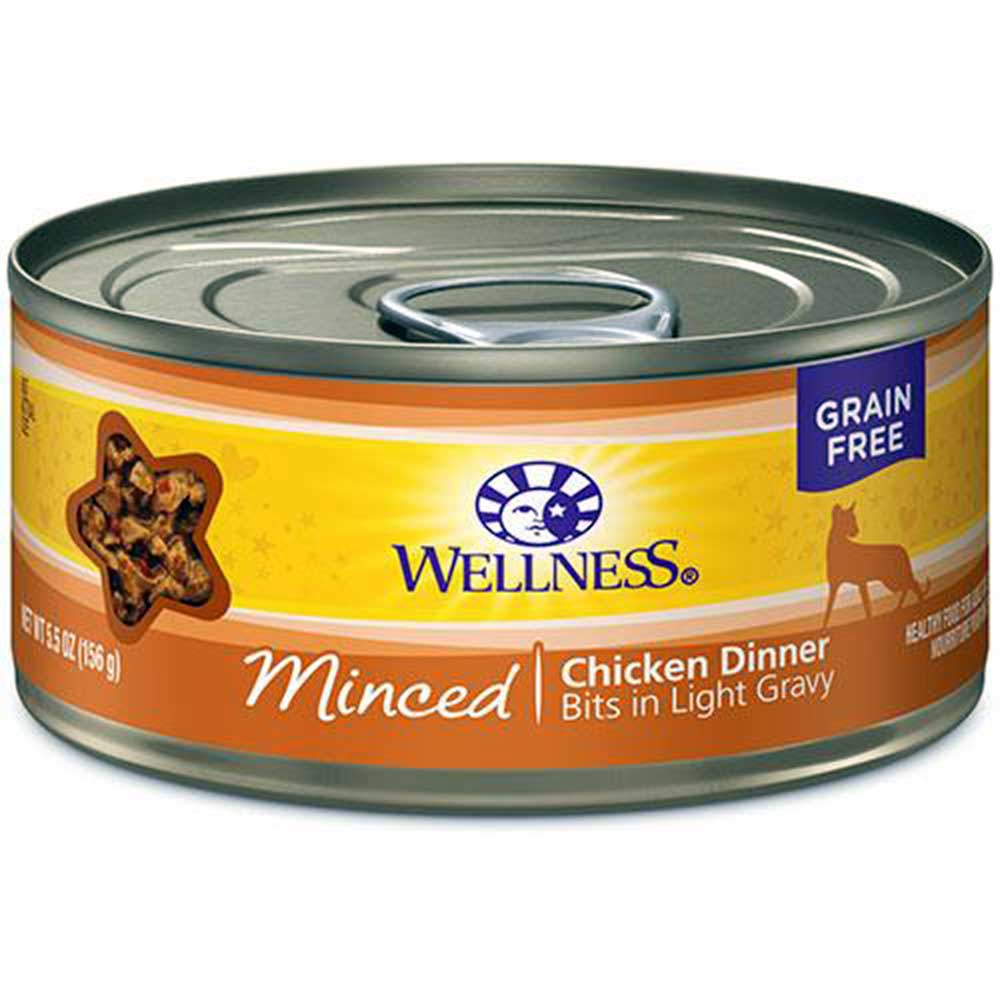 Wellness Minced Chicken Dinner Cat Food