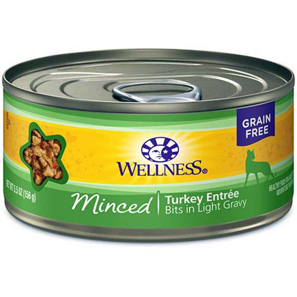 Wellness Minced Turkey Entrée Cat Food