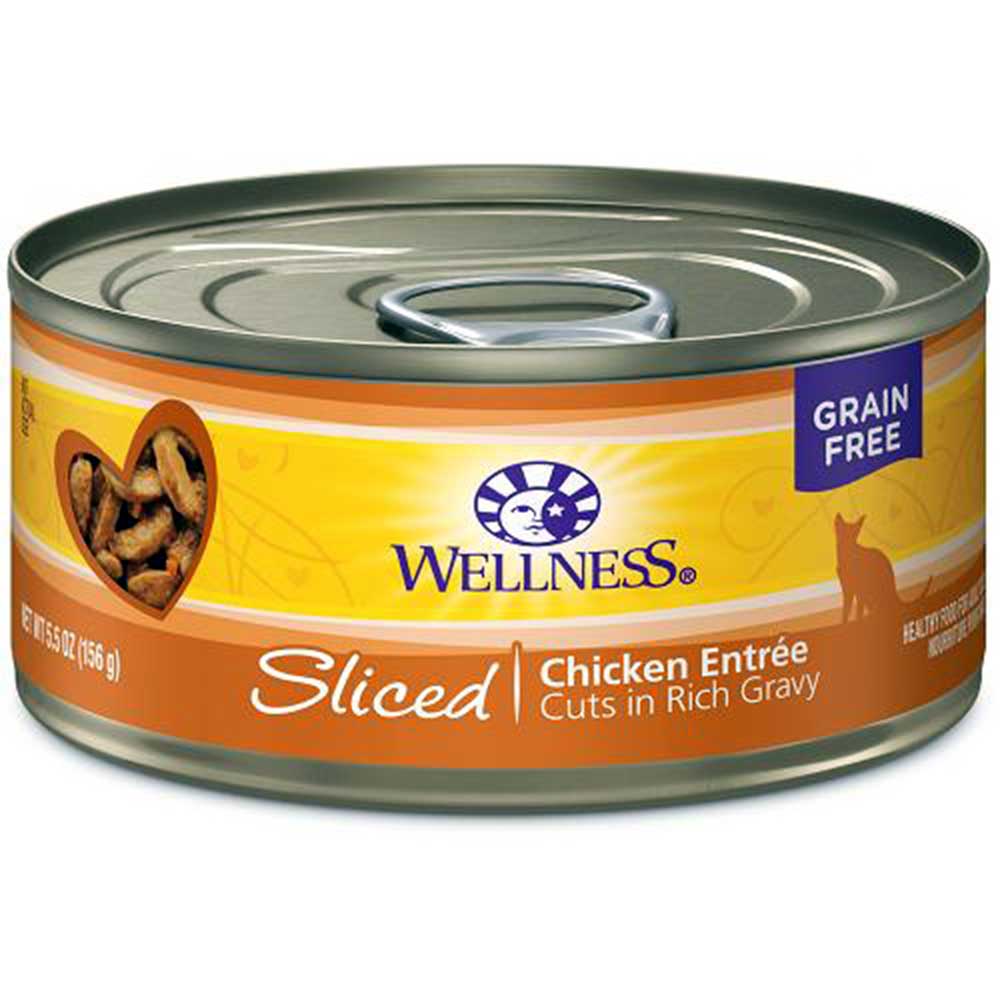 Wellness Sliced Chicken Entrée Cat Food