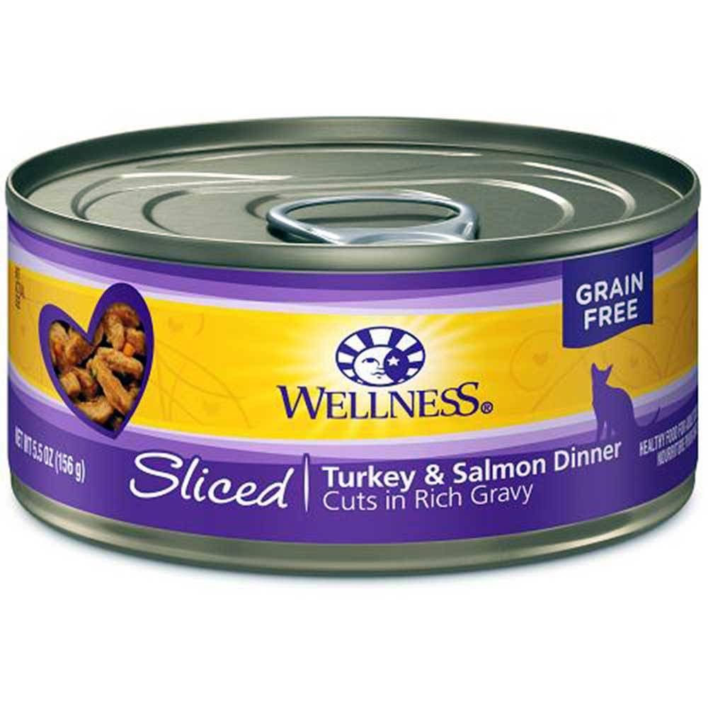 Wellness Sliced Turkey & Salmon Dinner