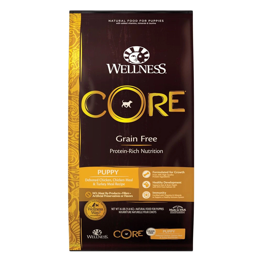 Wellness Core Dry Puppy Food 26lb