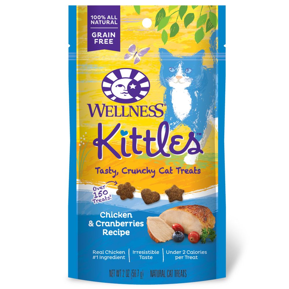 Wellness Kittles Chicken Cranberries Cat