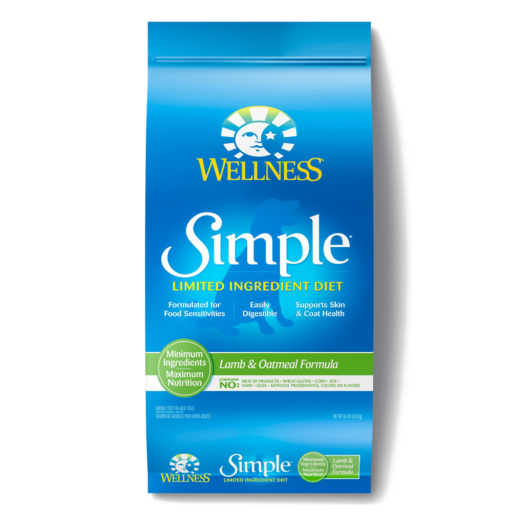 Wellness Simple Lamb & Oatmeal 26lb