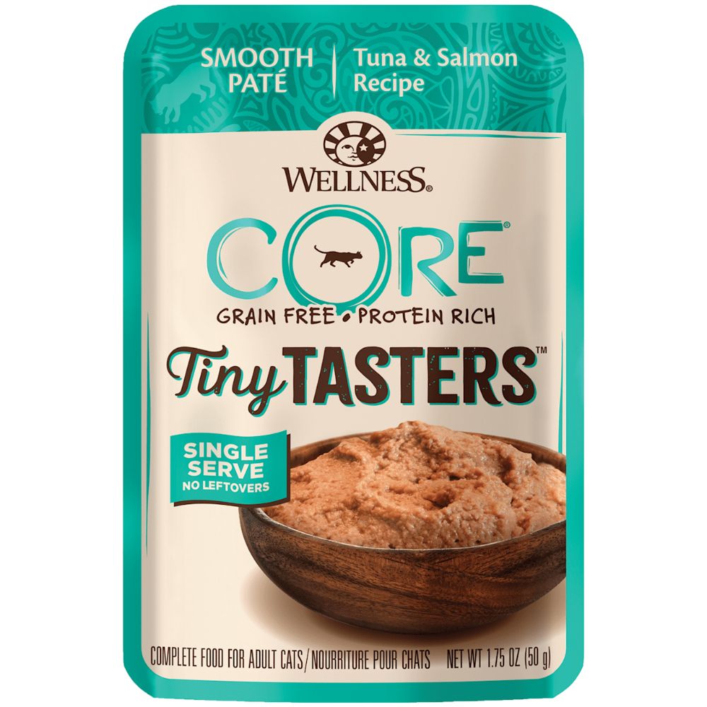 Wellness Core Tiny Tasters Flaked Tuna And Salmon Wet Cat Food 1.75 oz