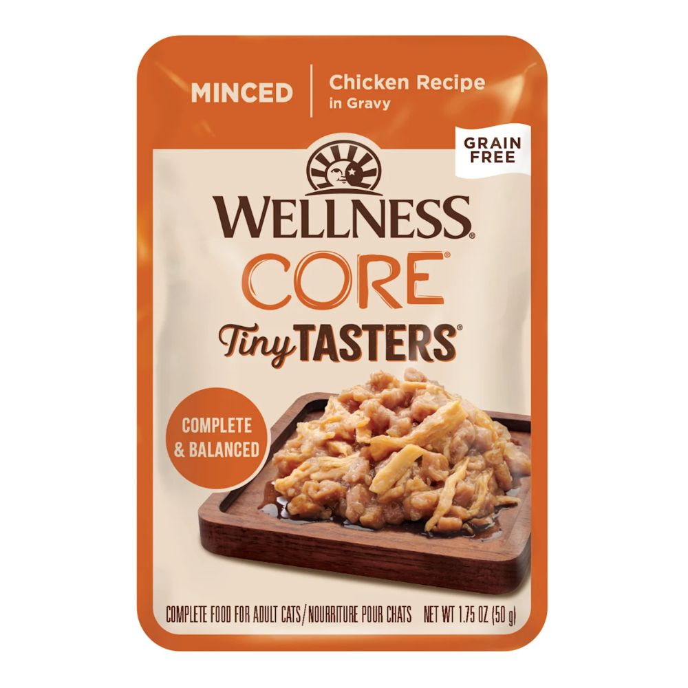 Wellness Core Tiny Tasters Minced Chicken Wet Cat Food 1.75 oz