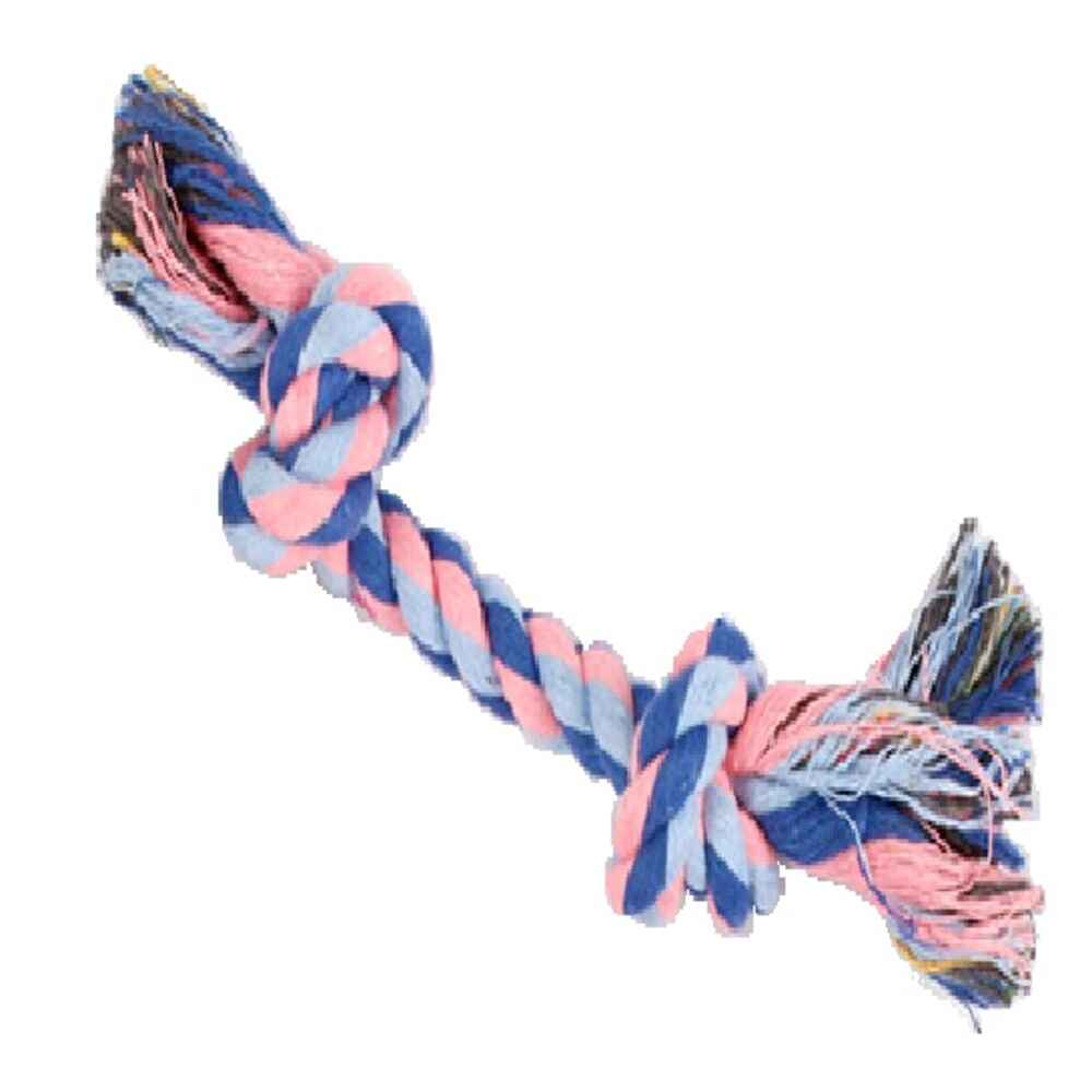 Wiggles Dog Rope Chew Toy 23cm Blue-Red