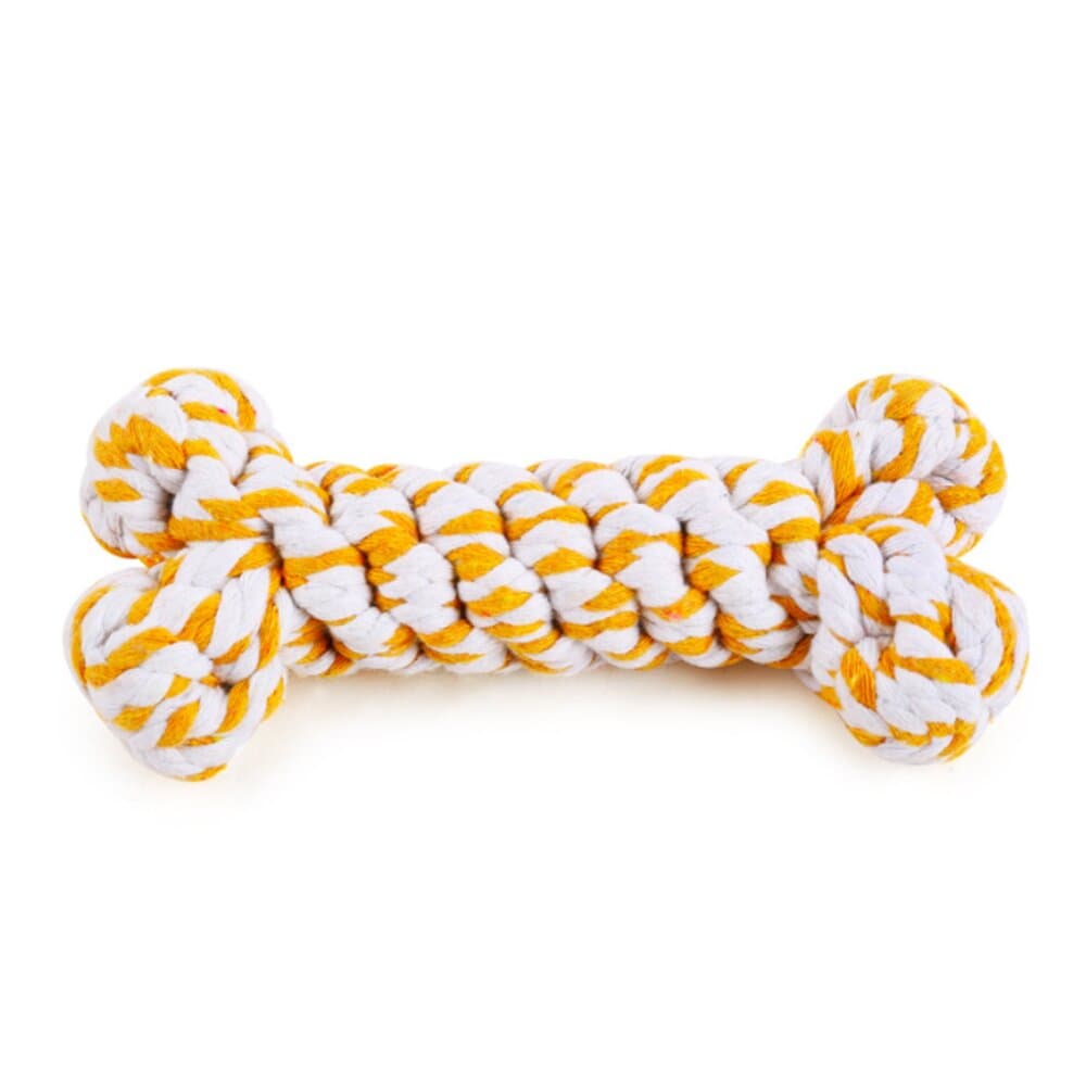 Wiggles Knot Cotton Rope - Bone