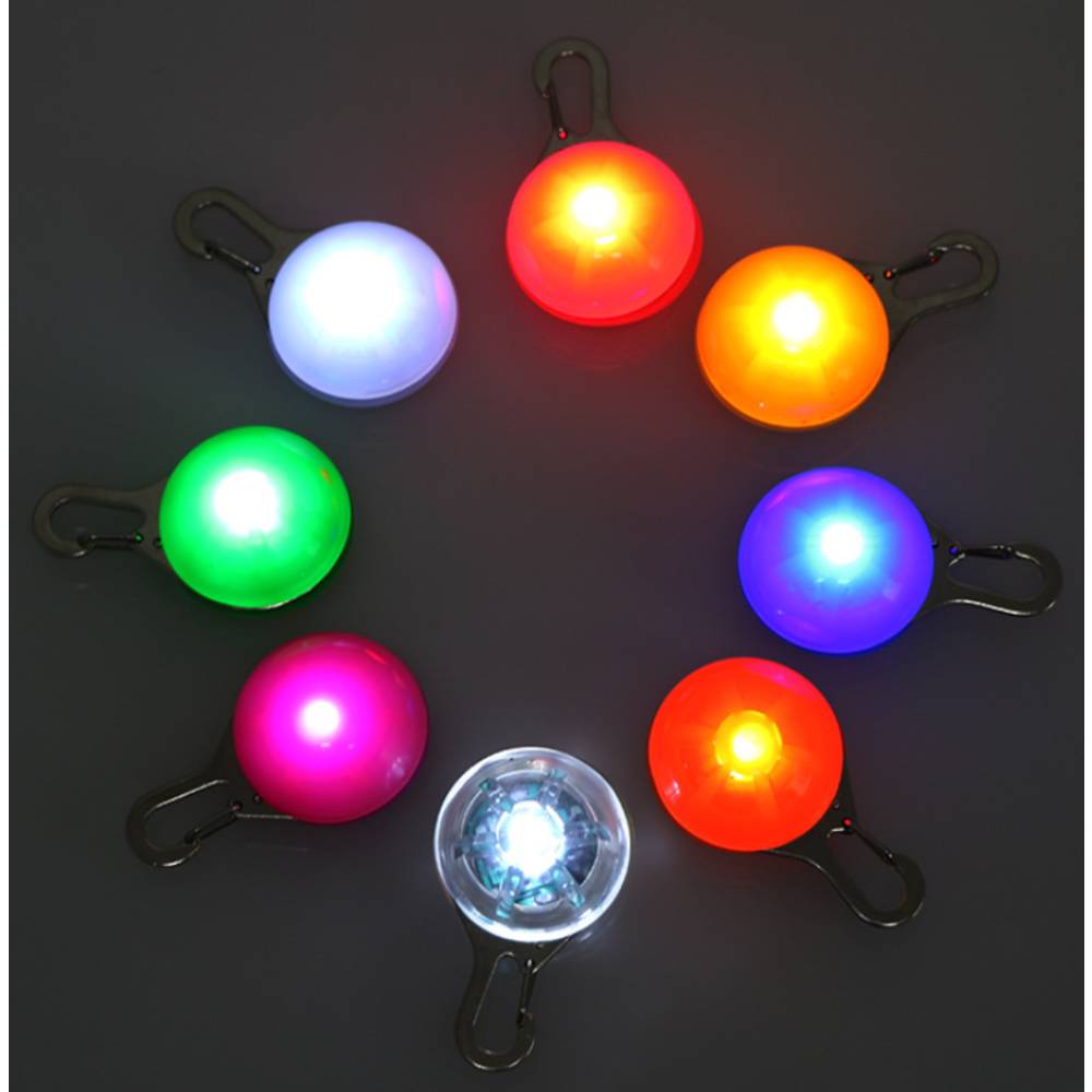 Wiggles LED Dog Collar Pendant Mix Color