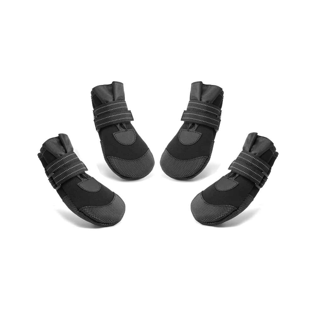 Wiggles Non-Slip Dog Shoes Black 1# XS
