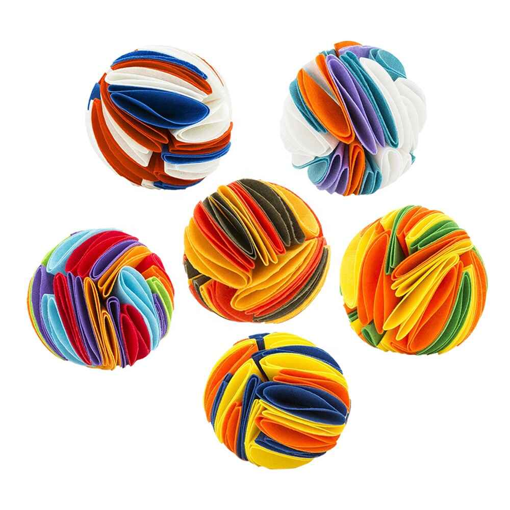 Wiggles Snuffle Ball Dog Toy