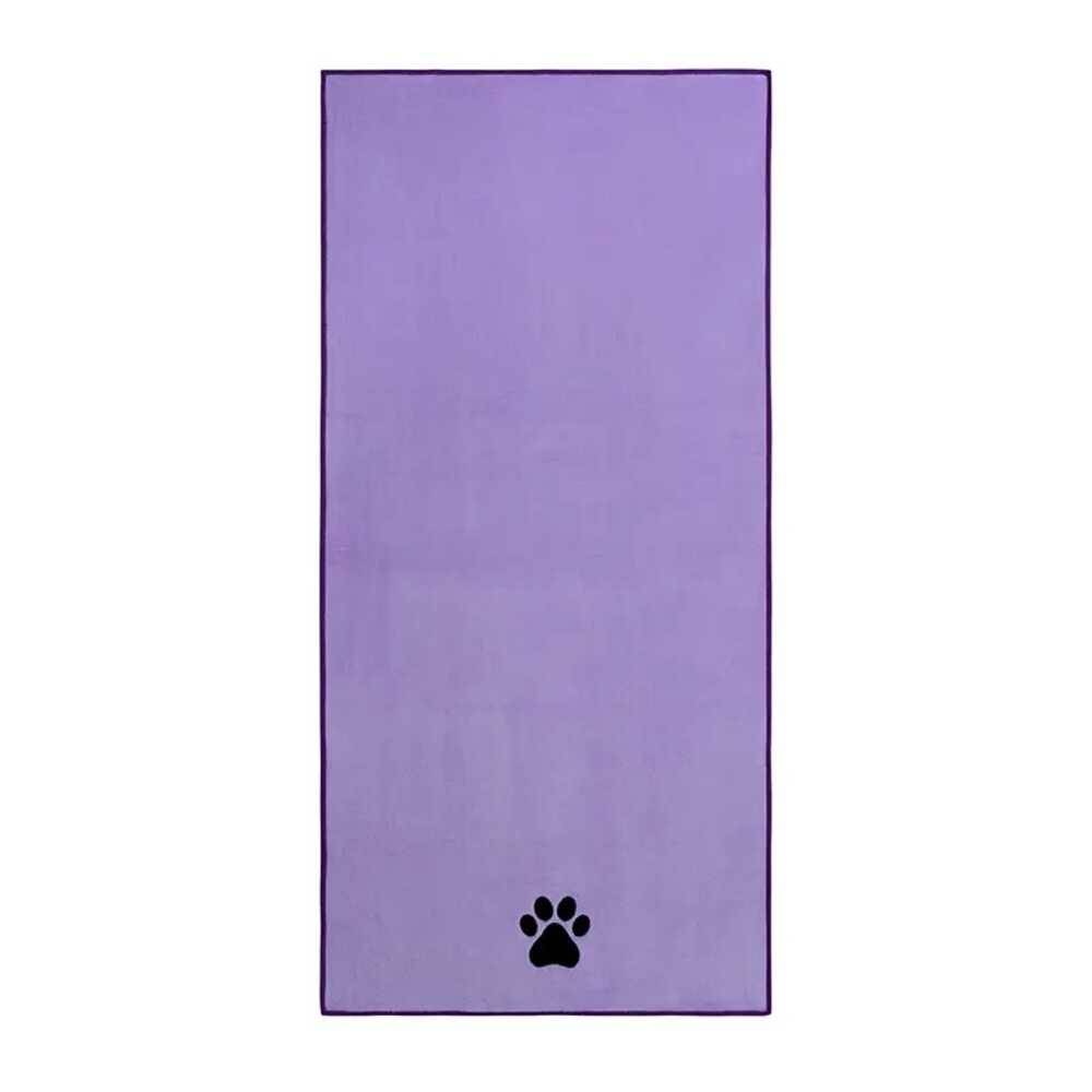 Wiggles Quick Dry Pet Towel L Purple