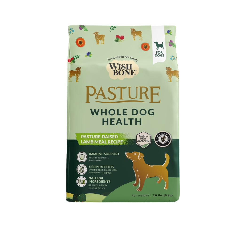 Wishbone Pasture Lamb Whole Pet Health Dog Food 20lbs