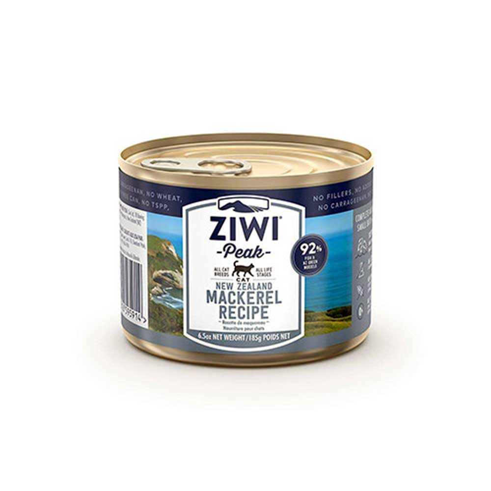 ZiwiPeak Mackerel Wet Cat Food 185g