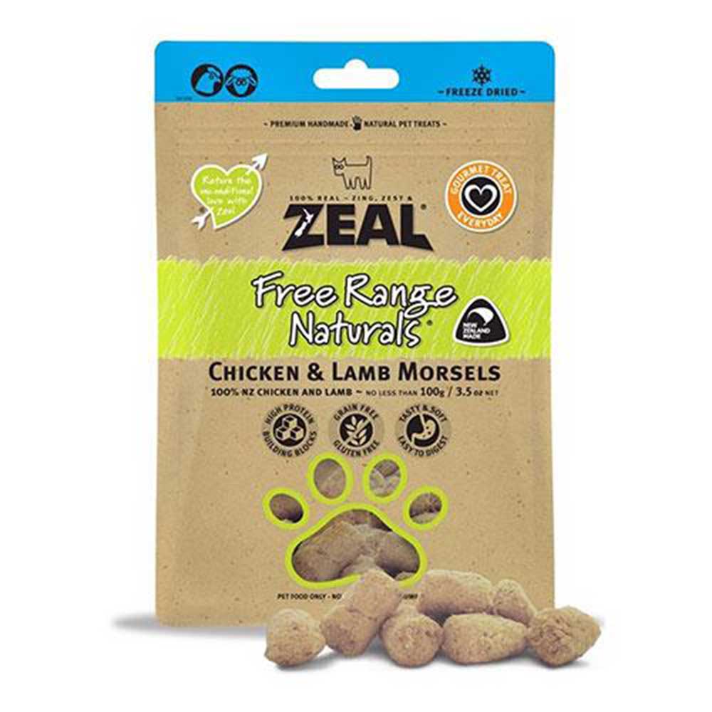 Zeal Green Chicken & Lamb Cat-Dog Treat