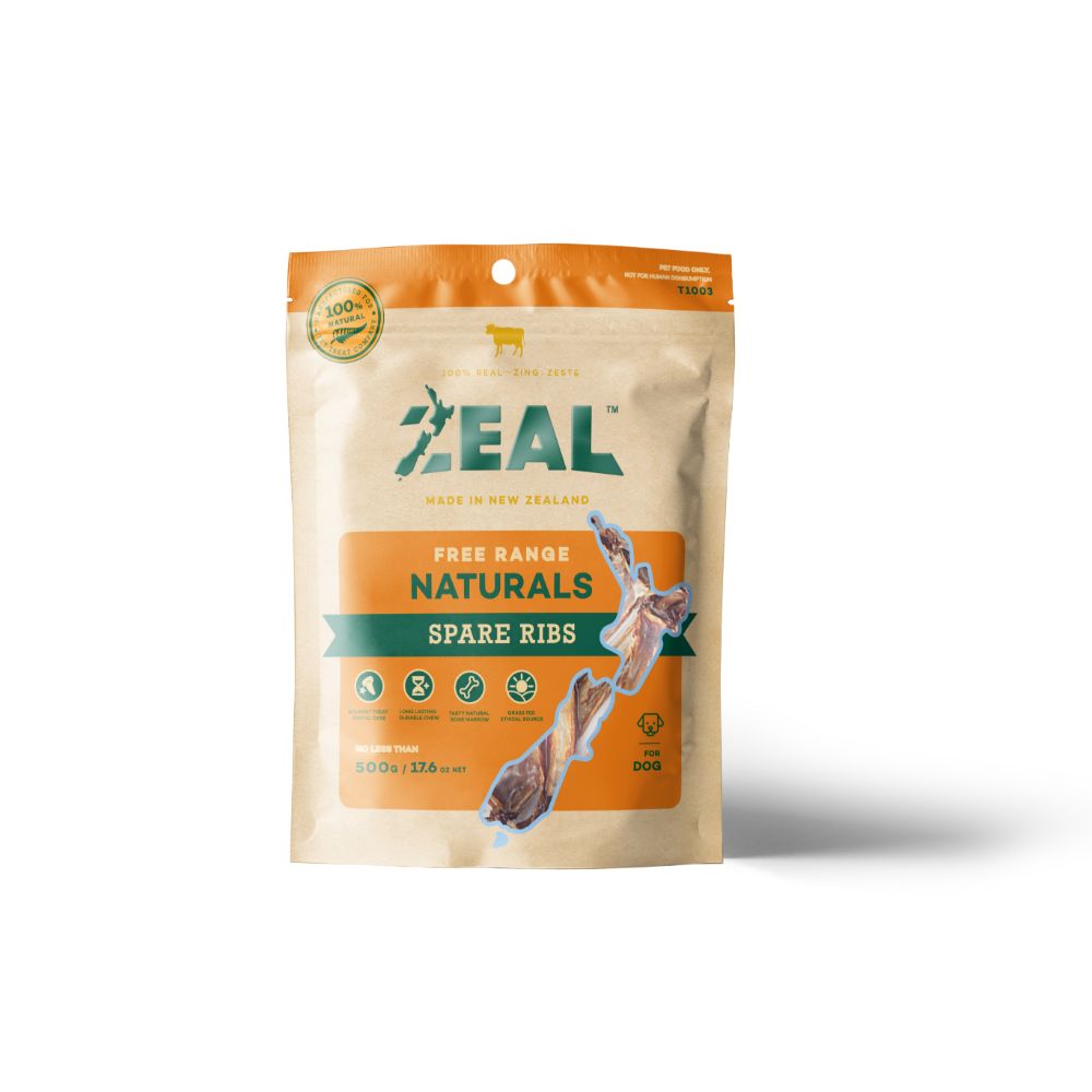Zeal Dried Spare Ribs 500 Grams