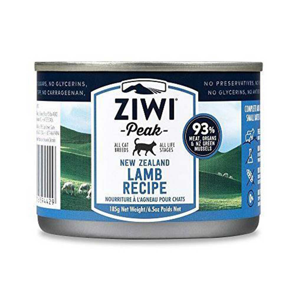 ZiwiPeak Lamb Wet Cat Food 185g