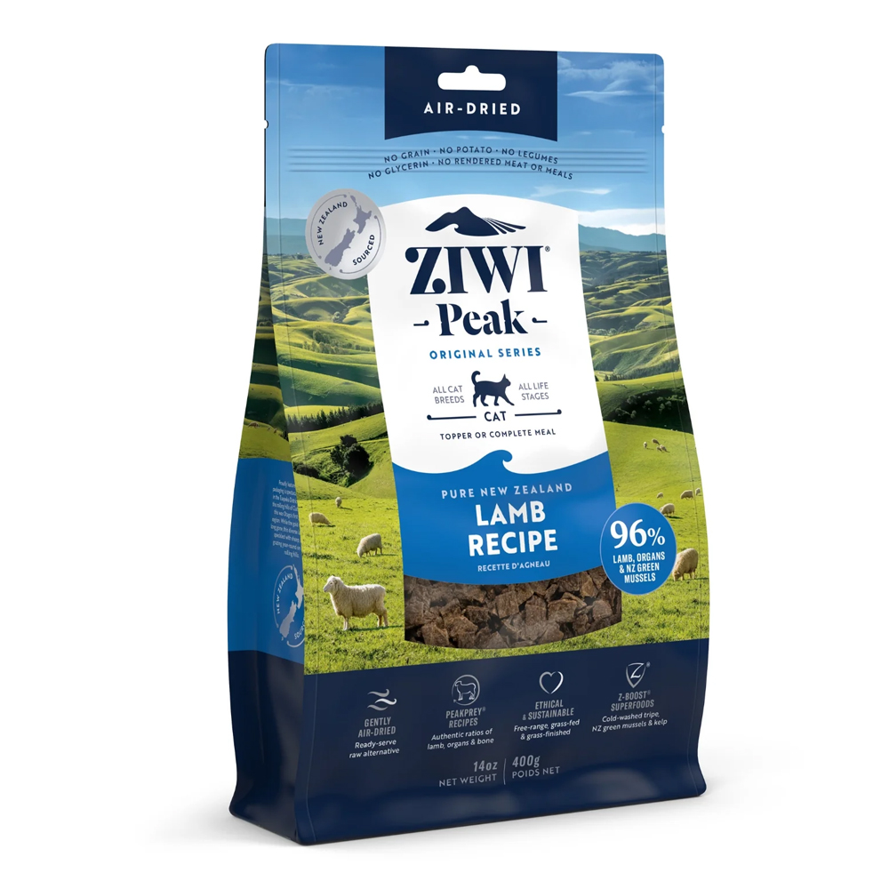 ZiwiPeak Lamb Dry Cat Food 400g
