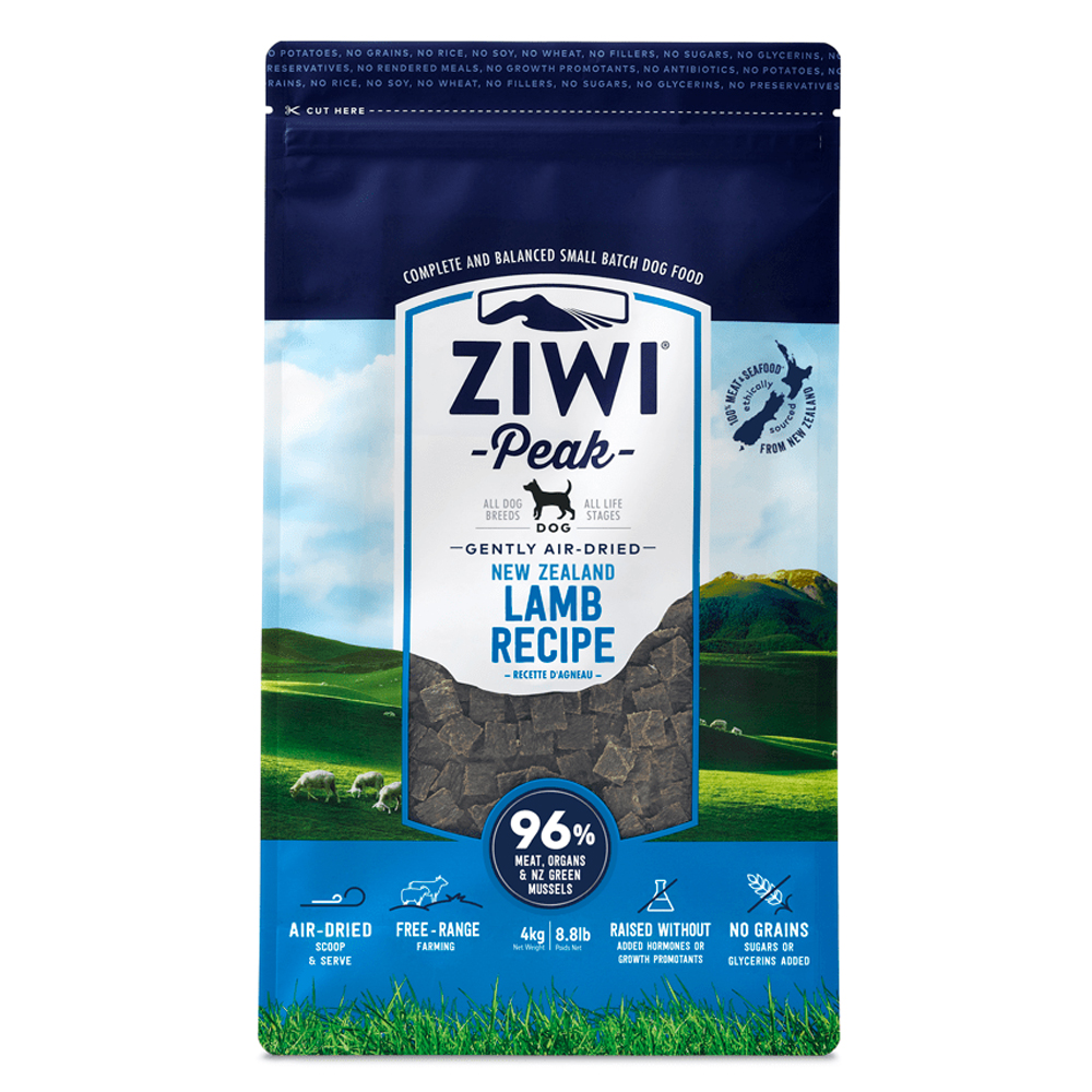 ZiwiPeak Lamb Dry Dog Food 4Kg