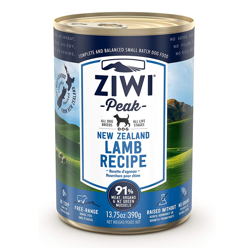 ZiwiPeak Lamb Wet Dog Food 390g