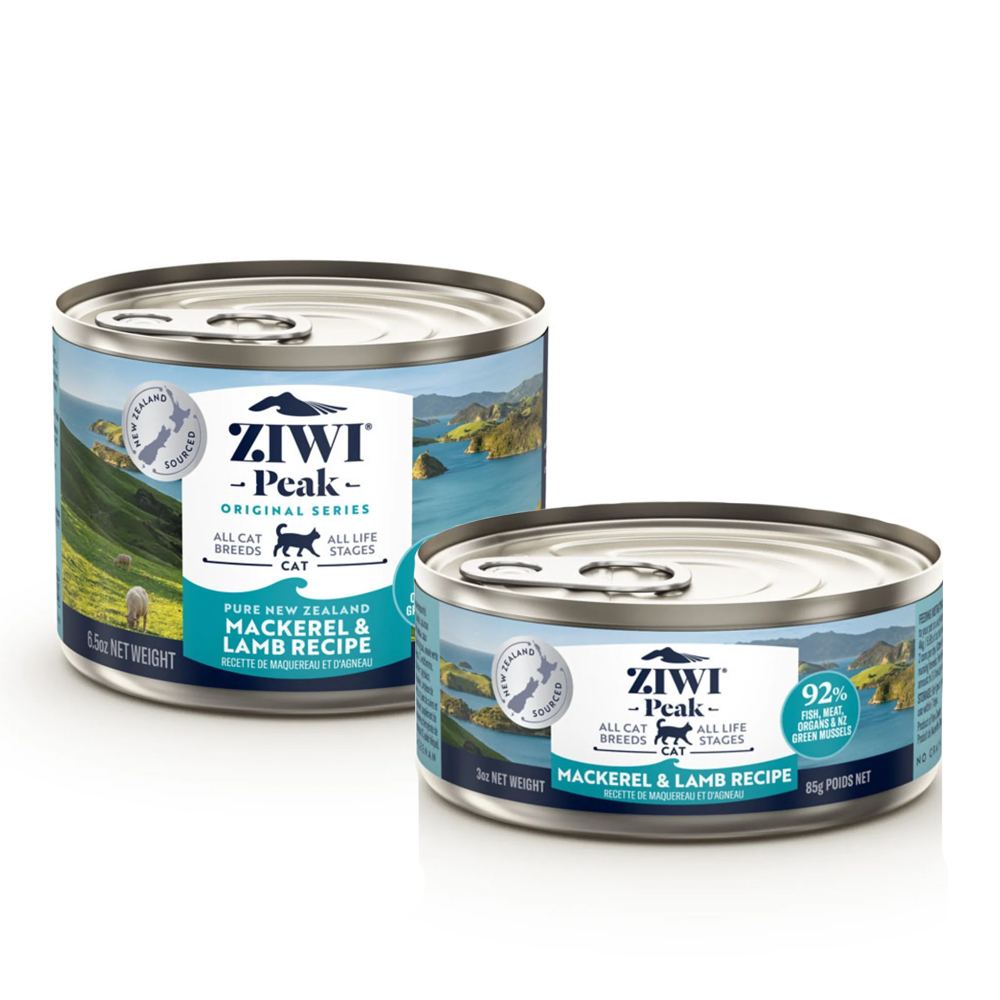 ZiwiPeak Mackerel-Lamb Wet Cat Food