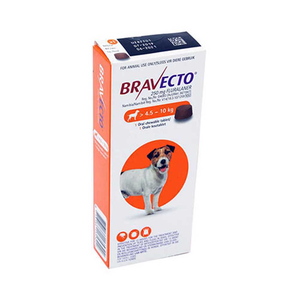 Bravecto Chew 250mg Small Dog 4-10 Kg