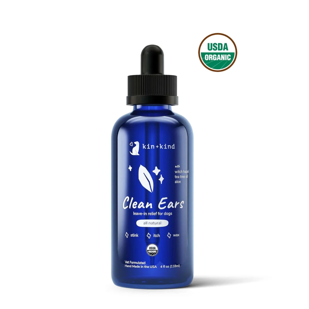 Kin+Kind Clean Ears 4oz (118ml)