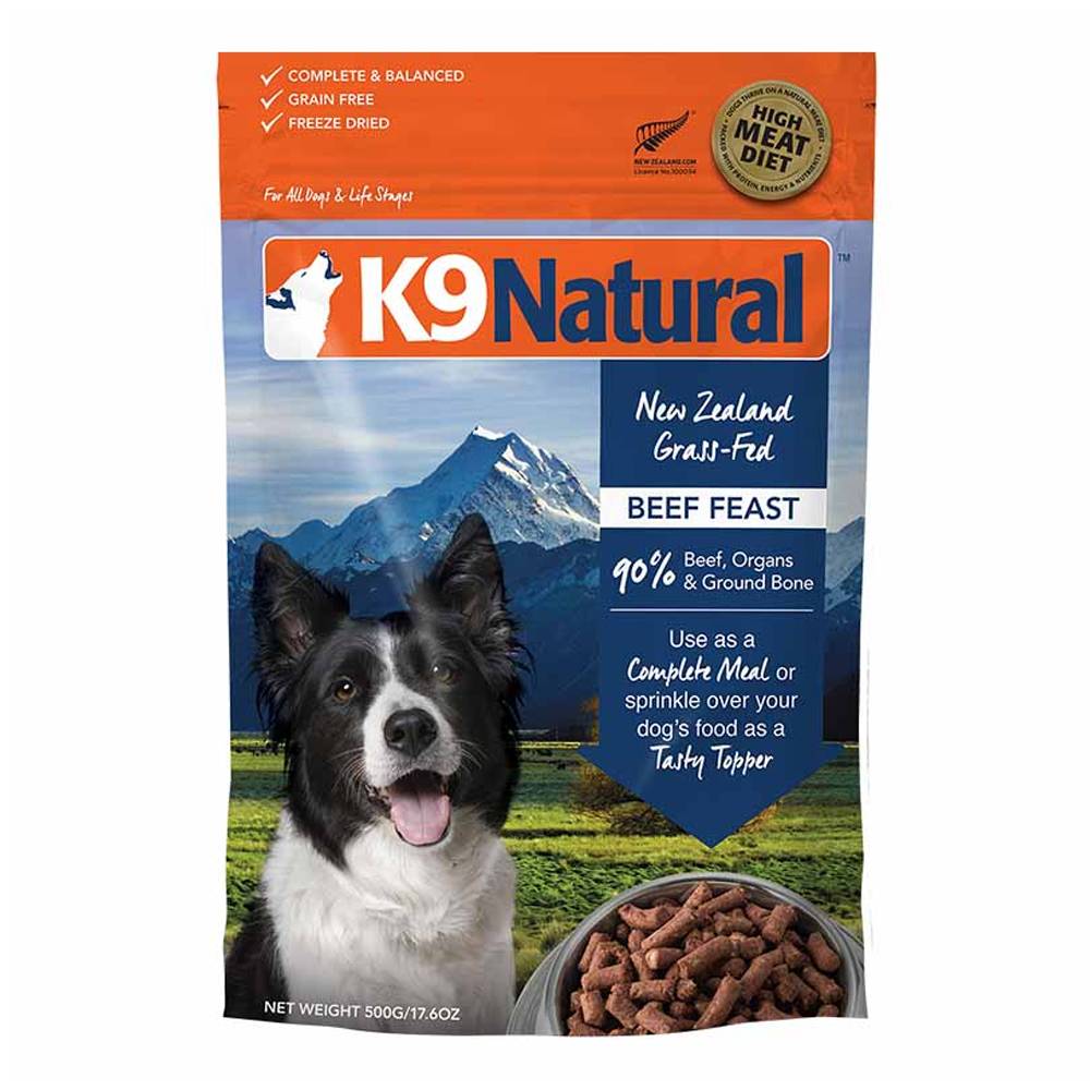 K9 Natural Beef FD Dog Food 500gm