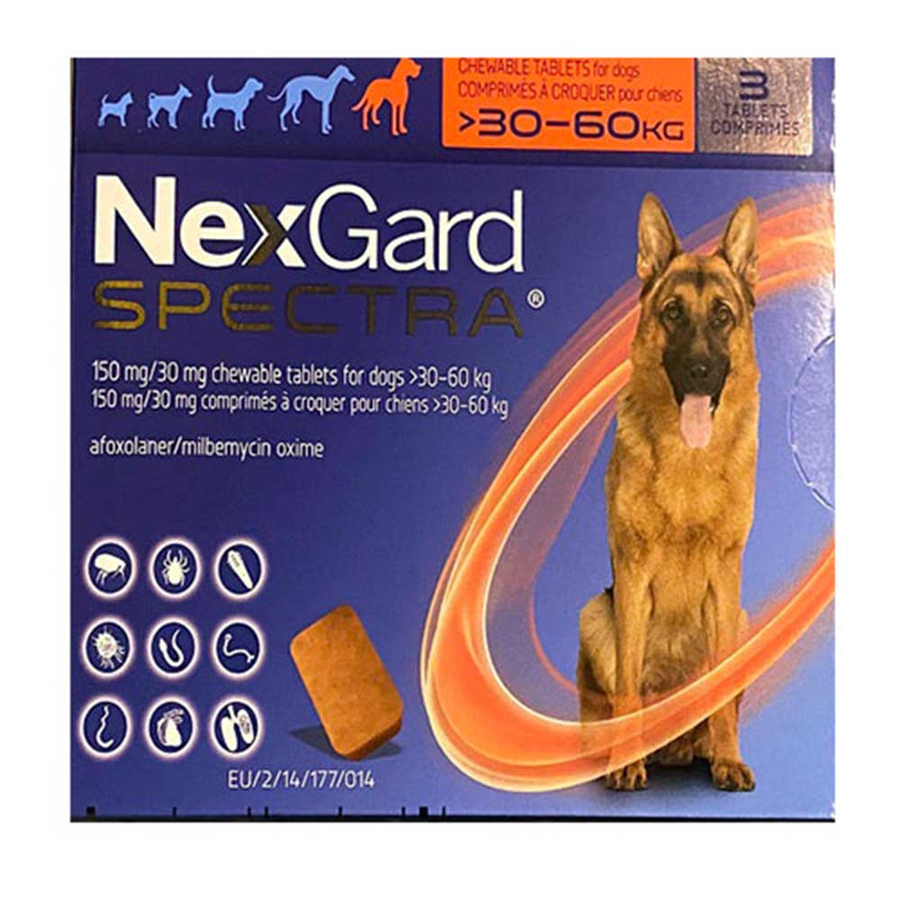 NexGard Spectra X-Large Dog 30-60 Kg 3Pk
