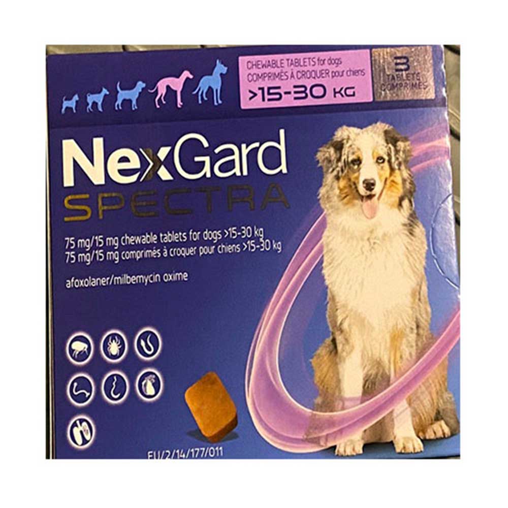 NexGard Spectra Large Dog 15-30 Kg 3x4Pk