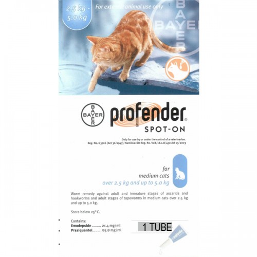 Profender Spot On Medium Cat 2 Tubes